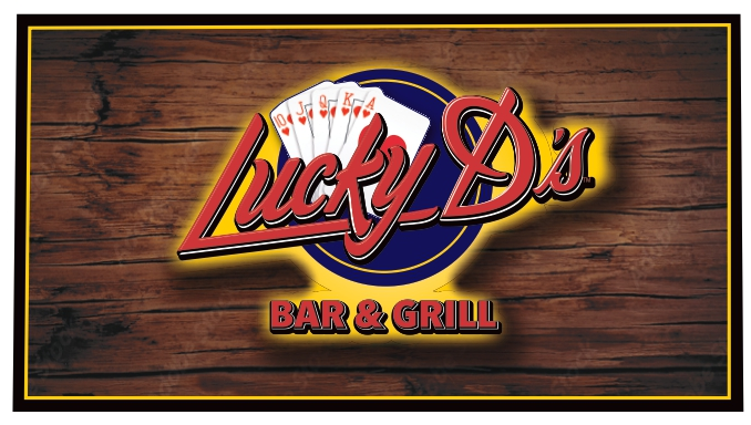 Lucky D's logo top - Homepage