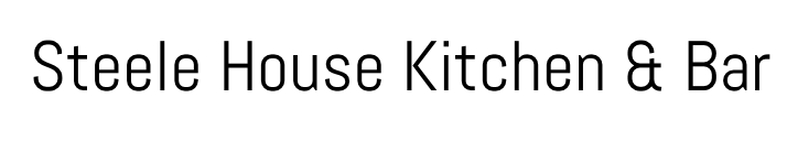 Steele House Kitchen & Bar logo top - Homepage