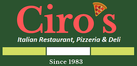 Ciro's Italian Deli & Restaurant logo top - Homepage
