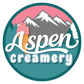 Aspen Creamery logo scroll - Homepage