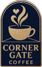 Corner Gate Coffee House logo top - Homepage