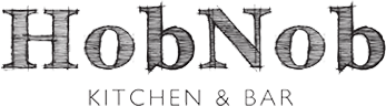 Hob Nob Kitchen and Bar logo scroll