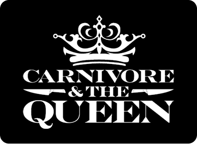Carnivore and the Queen logo top - Homepage