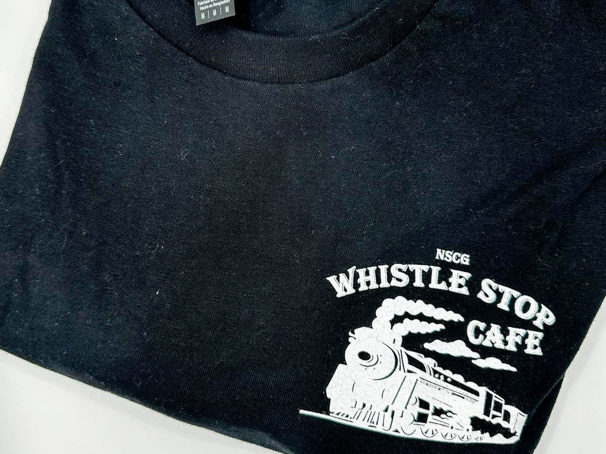 Whistle Stop Cafe long sleeve t-shirt