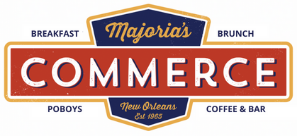 Majoria's Commerce Restaurant logo top