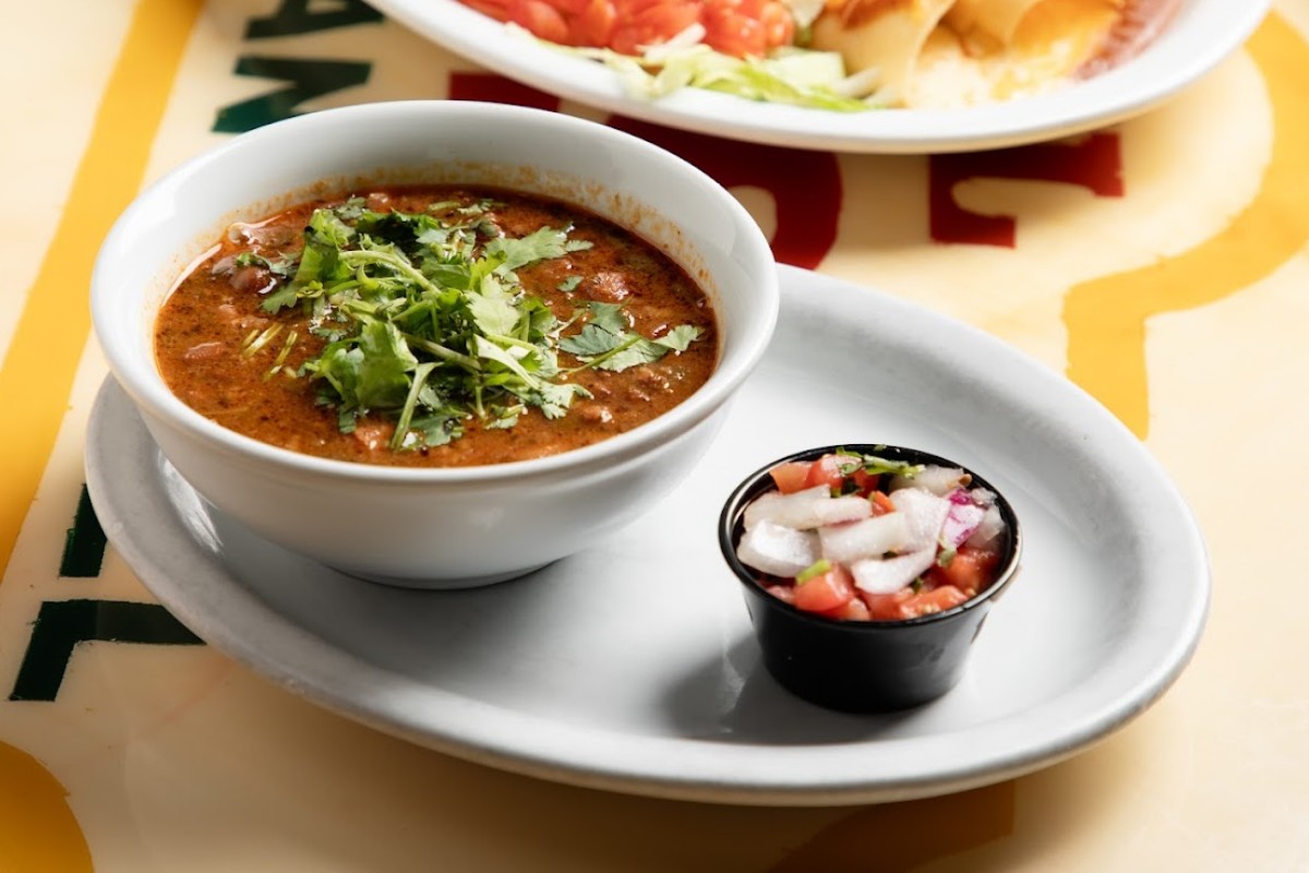 Charro Bean soup