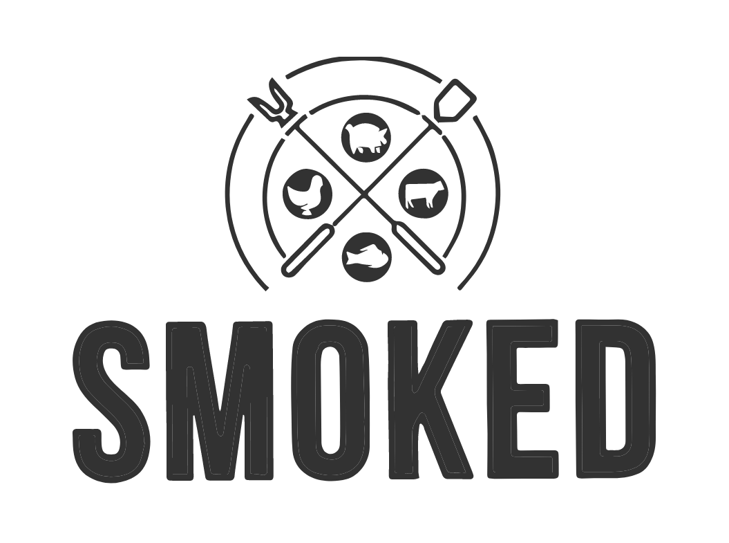 Smoked logo scroll