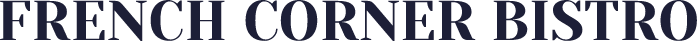 French Corner Bistro logo top - Homepage