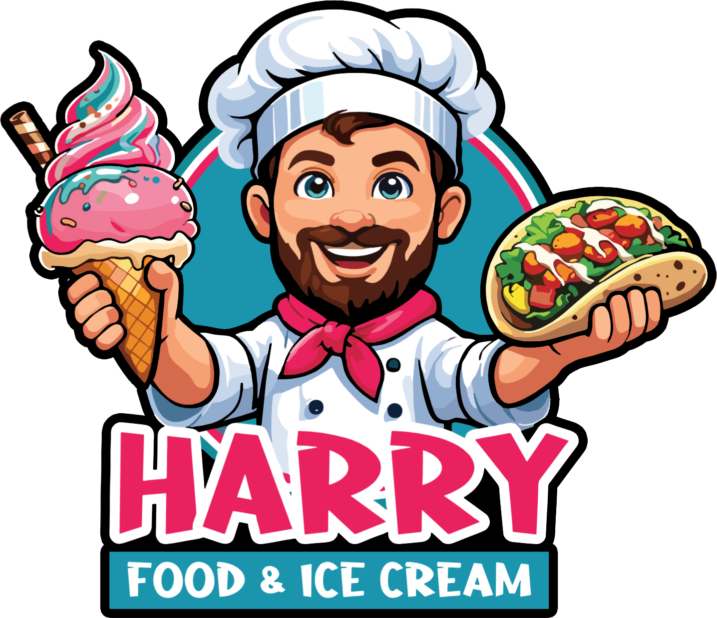 Harry Food & Ice Cream logo top - Homepage