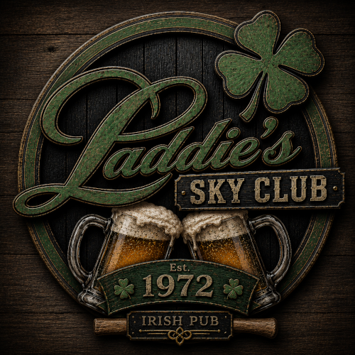 Laddie's Sky Club logo top - Homepage