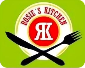 Rosie's Kitchen logo top - Homepage