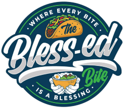 The Blessed Bite logo top - Homepage