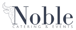 Noble Catering & Events logo scroll