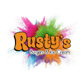 Rusty's Burgers and Ice Cream logo top - Homepage