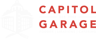 Capitol Garage logo top - Homepage