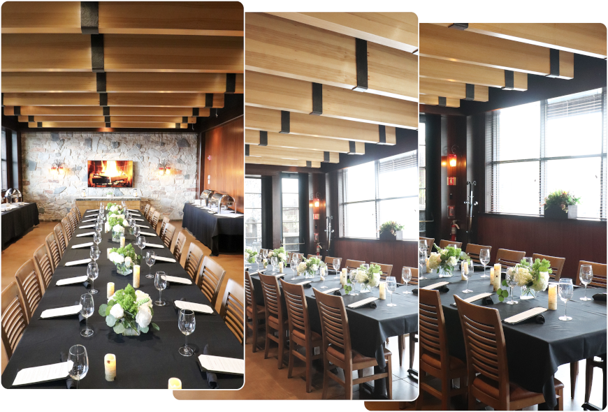 Redstone American Grill Burlington private dining space
