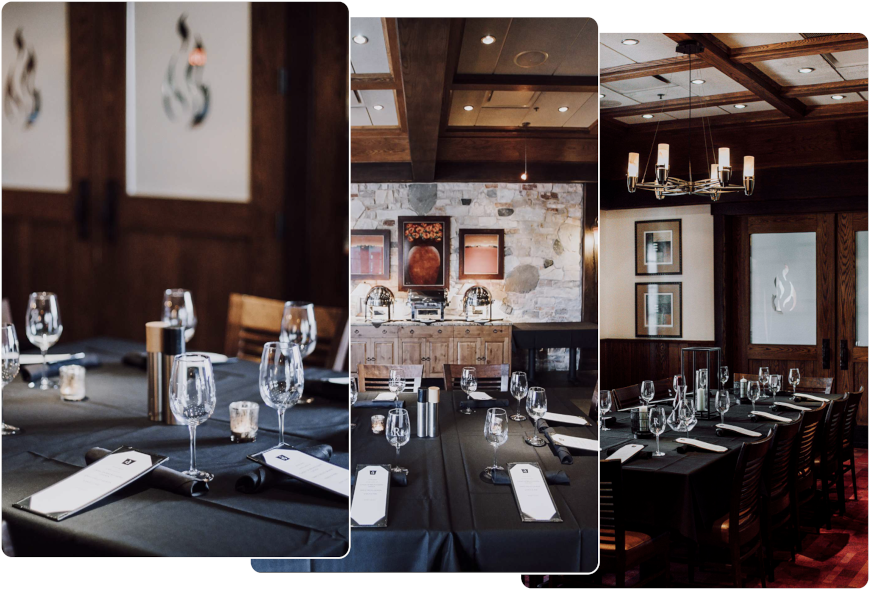 Redstone American Grill Maple Grove private dining space