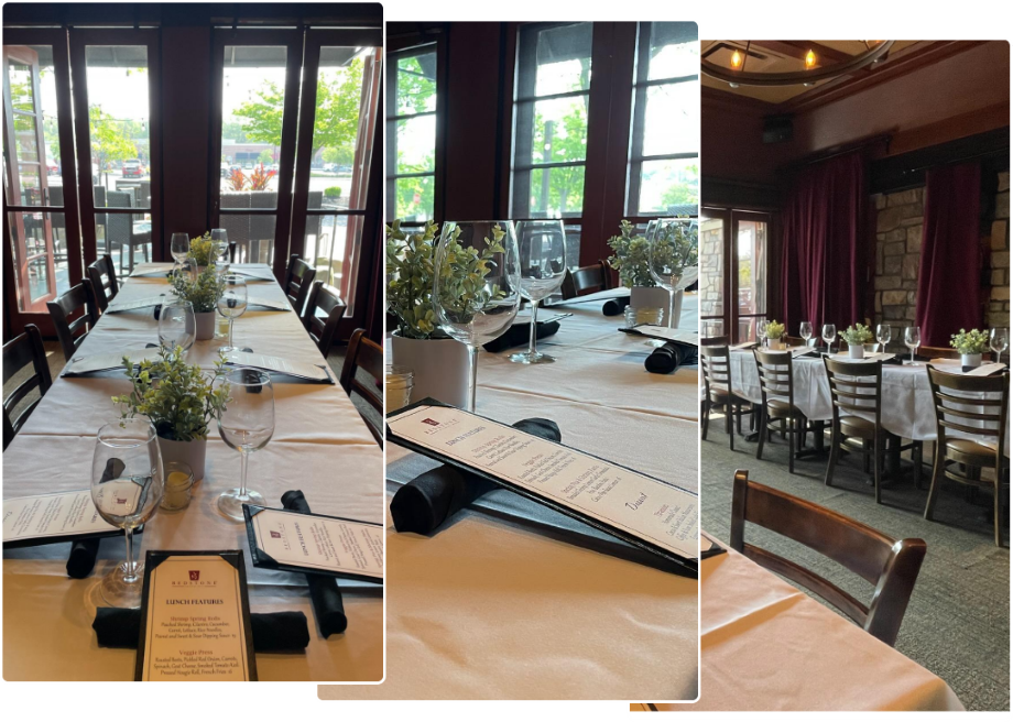 Redstone American Grill Marlton private dining space