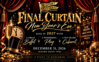 Final Curtain New Year's Eve poster, December 31, 2026