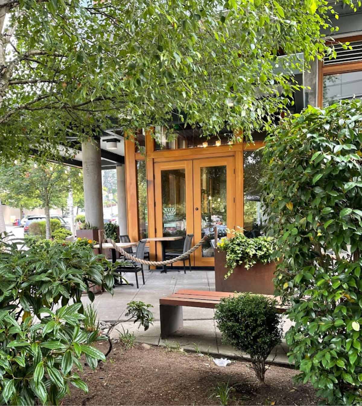 Restaurant exterior at West Seattle