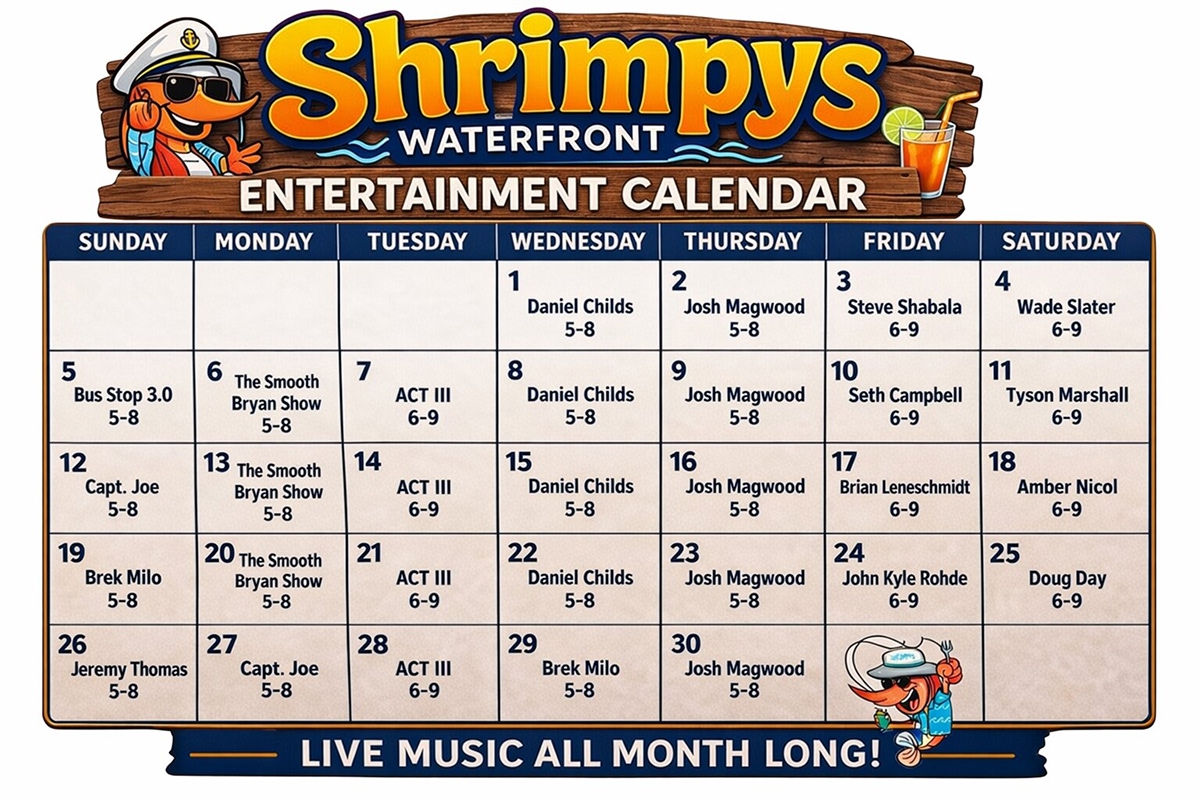 music events timetable