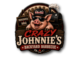 Crazy Johnnie's Backyard Barbecue logo top - Homepage