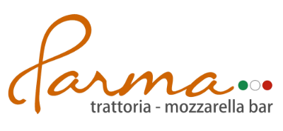 Parma Trattoria & Mozzarella Bar logo scroll