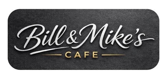 Bill & Mike Cafe logo top - Homepage