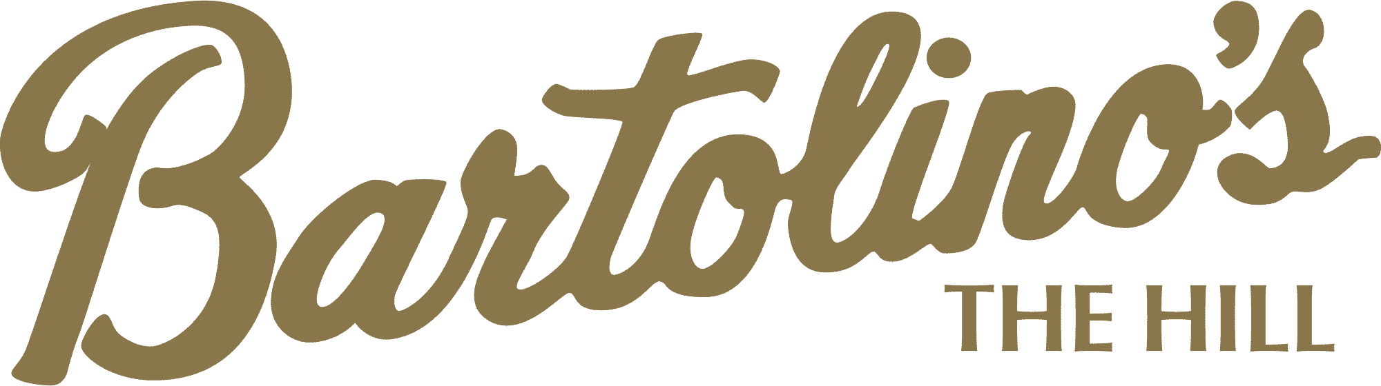Bartolino's on the Hill logo top - Homepage