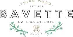 Bavette La Boucherie logo scroll