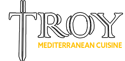 Troy Mediterranean Cuisine logo top