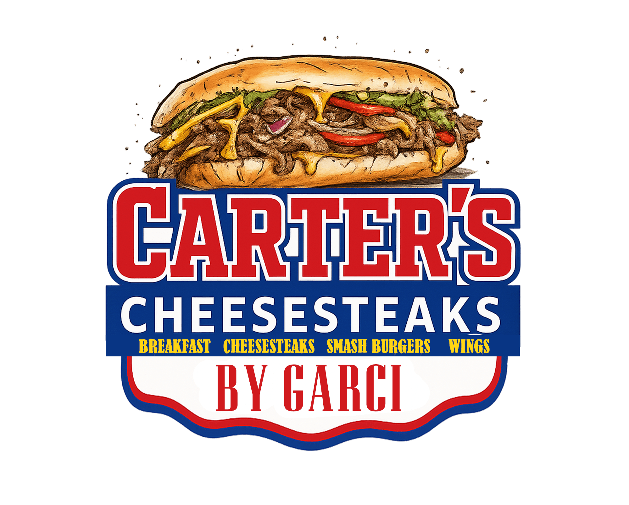 Carters Cheesesteaks by Garci logo top - Homepage