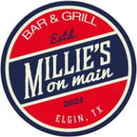 Millie's on Main logo top - Homepage