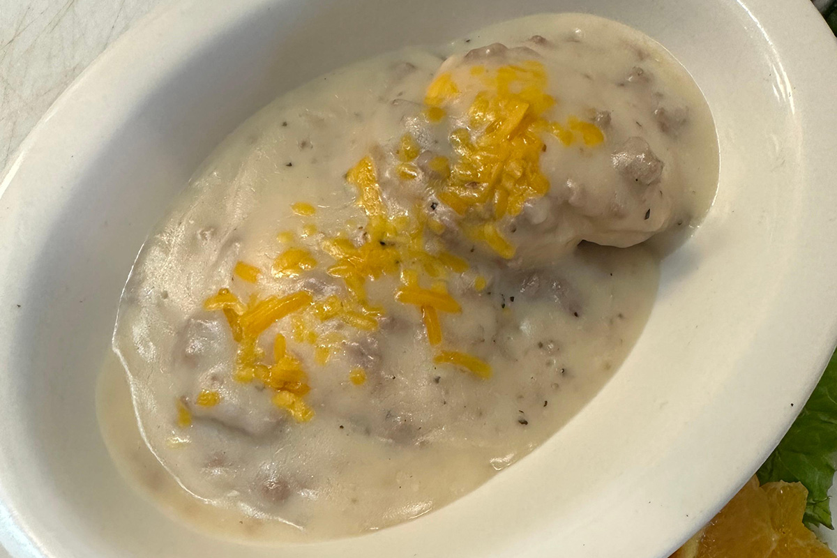 Biscuits and gravy
