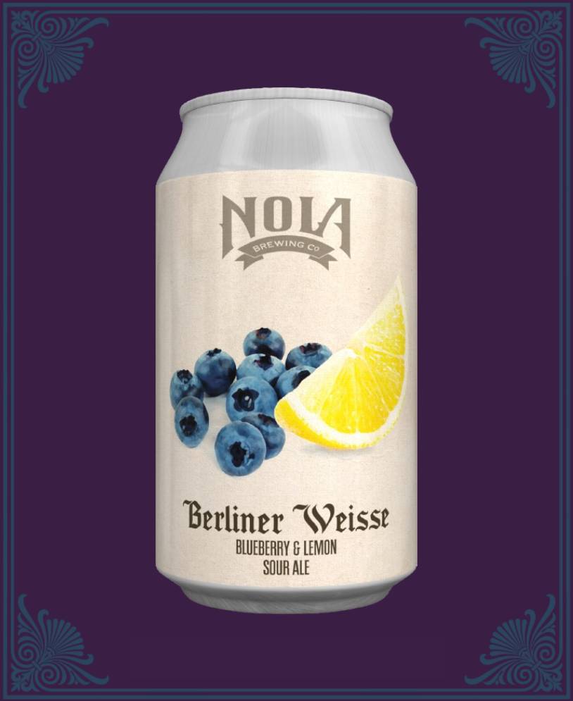 Berliner Blueberry beer can