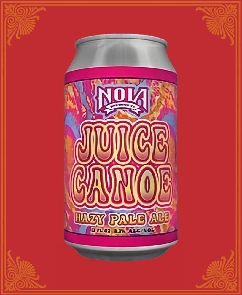 Juice Canoe beer can