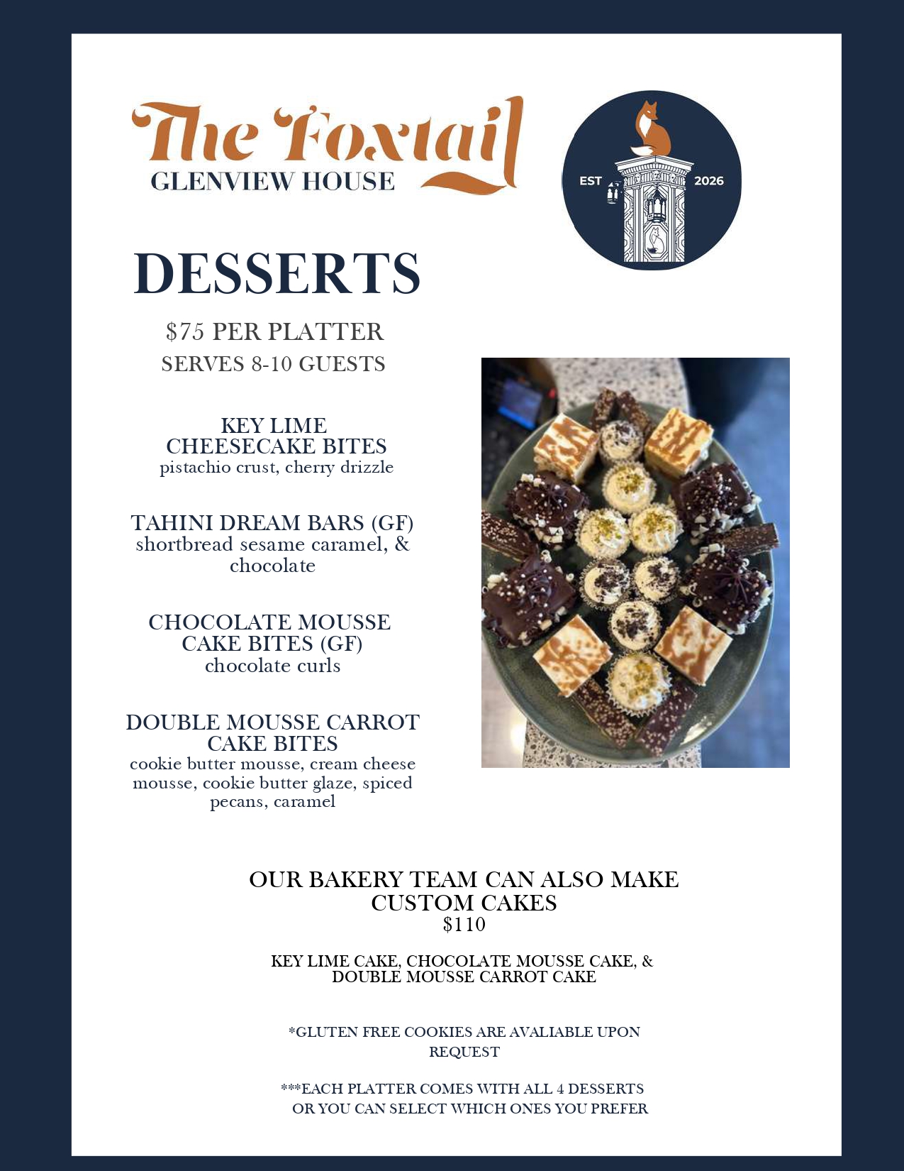 Desserts