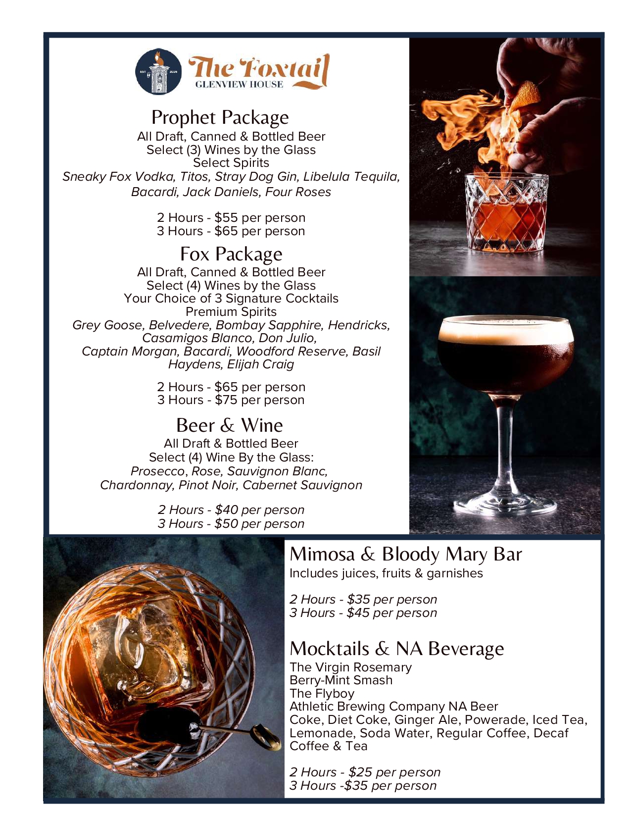 Other Menu Packages