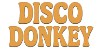 Disco Donkey logo top - Homepage