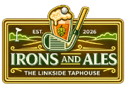 Irons and Ales – The Linkside Taphouse logo top - Homepage