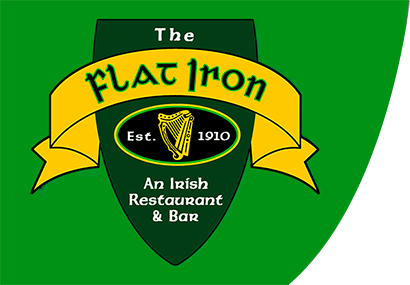 Flat Iron Cafe logo top