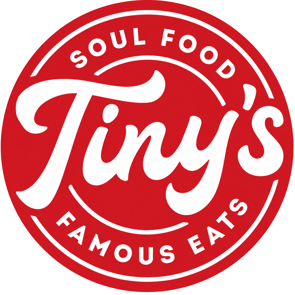 Tiny's Famous Eats logo top - Homepage