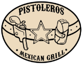 Pistoleros Mexican Grill logo top - Homepage