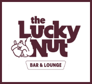 The Lucky Nut logo top - Homepage