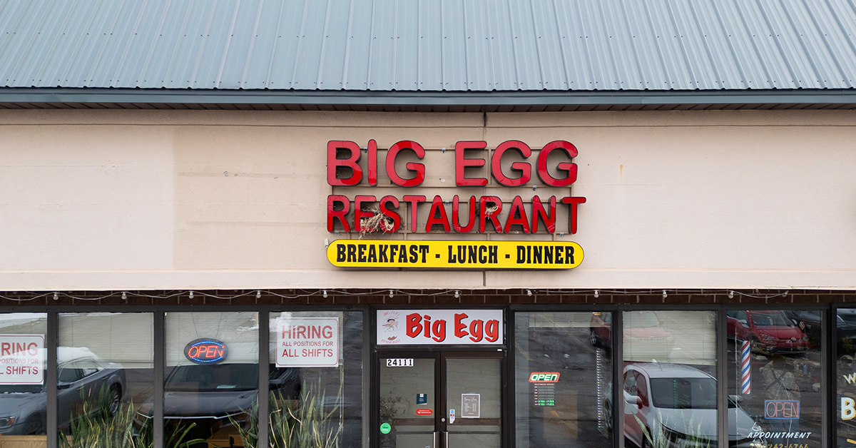 Big Egg Restaurant North Olmstead