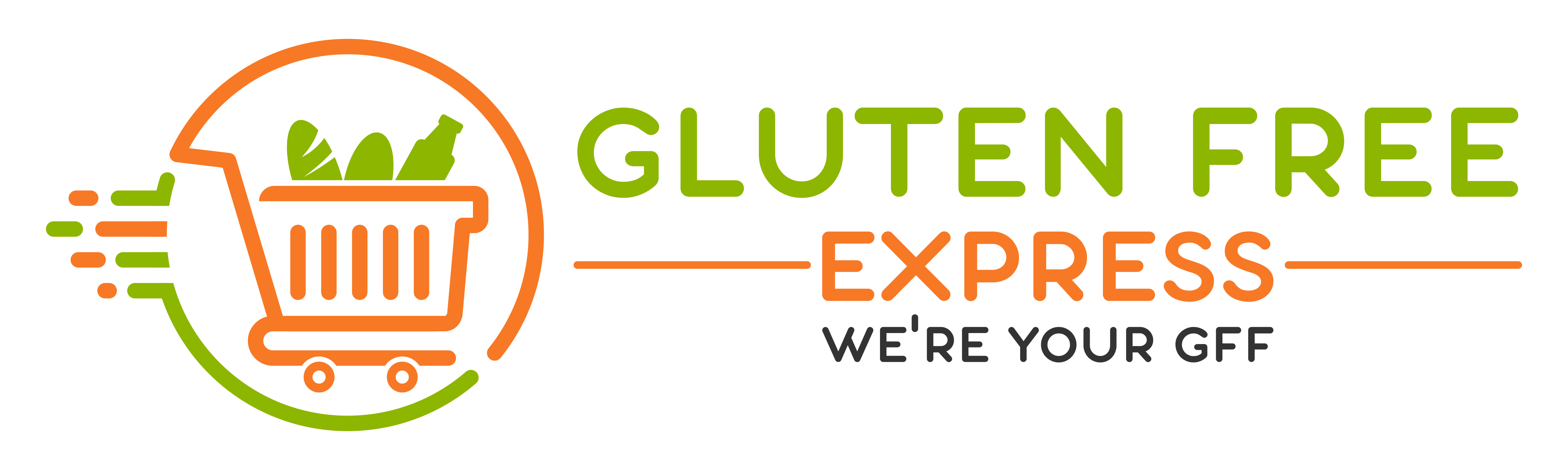 Gluten Free Express logo top - Homepage