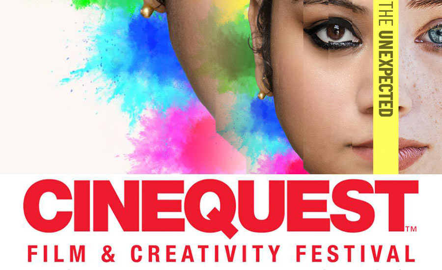 A poster for the cinequest film and creativity festival