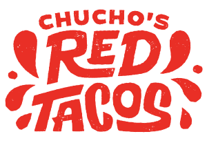 Chucho's Red Tacos logo scroll - Homepage