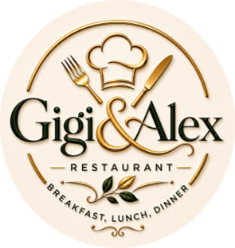 Gigi & Alex Restaurant logo top - Homepage