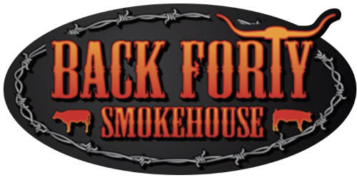 Back Forty Smokehouse logo top - Homepage